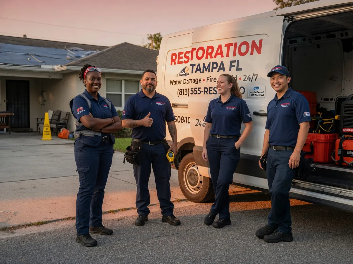 Water Damage Restoration company in Mcmechen, WV